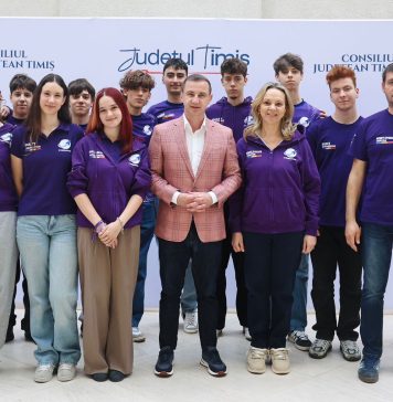 CJ Timiș finanțează participarea echipei CyberMoon la competiția europeană de robotică