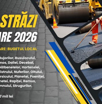 Primăria Giroc anunță asfaltarea a 34 de străzi în 2026: investiție de 5,7 milioane lei