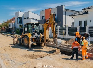 Lucrări în plină desfășurare în Blașcovici: 12 străzi din Timișoara intră în modernizare