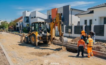 Lucrări în plină desfășurare în Blașcovici: 12 străzi din Timișoara intră în modernizare
