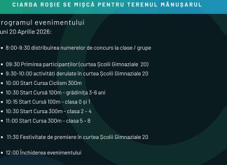 Copiii din Ciarda Roșie aleargă pentru salvarea terenului Mănușarul