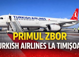 Turkish Airlines introduce zboruri directe Timișoara–Istanbul: 5 curse săptămânale (video)