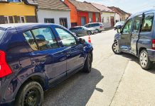 Accident rutier în Lugoj: un bărbat a ajuns la spital după o coliziune pe strada Caraiman