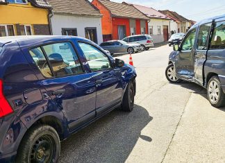 Accident rutier în Lugoj: un bărbat a ajuns la spital după o coliziune pe strada Caraiman