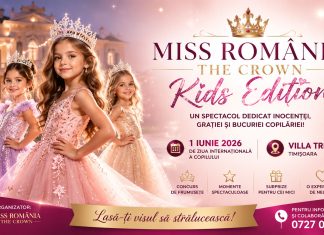 Timișoara găzduiește de 1 Iunie ediția specială „Miss România The Crown Kids Edition”