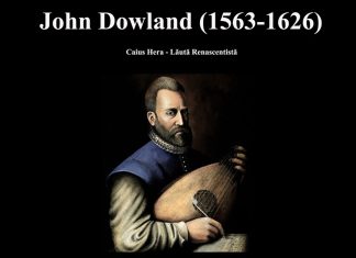 Recital de lăută renascentistă dedicat compozitorului John Dowland, la Biserica Romano-Catolică din Piața Bălcescu
