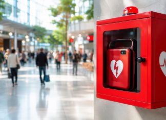 Crucea Roșie Română lansează un program național pentru instalarea defibrilatoarelor în spații publice
