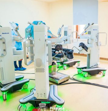 Prima operație realizată cu robotul chirurgical de la Spitalul de Copii „Louis Țurcanu” din Timișoara