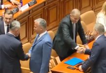 Guvernul Veștea nu a trecut de Parlament. Doar 212 voturi exprimate în plen, 189 pentru si 23 impotriva