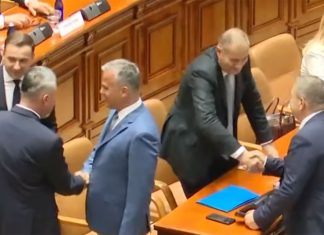 Guvernul Veștea nu a trecut de Parlament. Doar 212 voturi exprimate în plen, 189 pentru si 23 impotriva