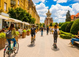 Controverse privind accesul bicicletelor în zona pietonală centrală a Timișoarei