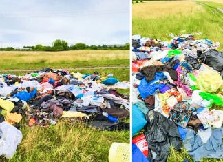 Poliția Locală Timișoara a descoperit cine se află în spatele unui munte de deșeuri abandonate (foto)