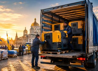 Ajutor din Timișoara pentru Ucraina: patru generatoare vor ajunge la Kiev