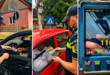 Peste 200 de amenzi aplicate de polițiști pe DN 6. 14 șoferi au rămas fără permis
