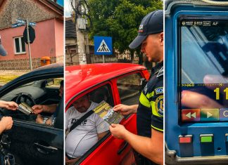 Peste 200 de amenzi aplicate de polițiști pe DN 6. 14 șoferi au rămas fără permis