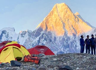 Horia Colibășanu renunță la ascensiunea pe Gasherbrum II din cauza riscului de avalanșă