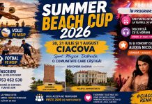 Summer Beach Cup 2026 aduce trei zile de sport și concerte la Ciacova