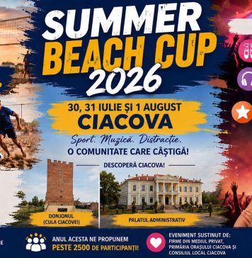 Summer Beach Cup 2026 aduce trei zile de sport și concerte la Ciacova