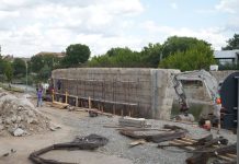 Timișoara: demolarea vechiului pod de la Fabrica de Tigări s-a încheiat. În toamnă începe montarea noului tablier al podului