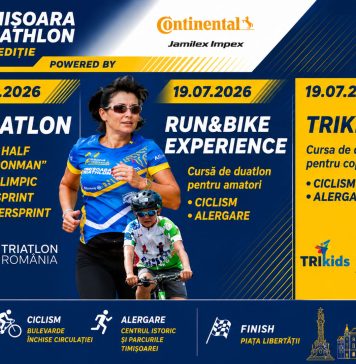 Peste 1.000 de sportivi din 23 de țări participă la Timișoara Triathlon 2026
