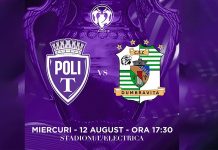 Politehnica Timișoara joacă miercuri cu CSC Dumbrăvița în Cupa României