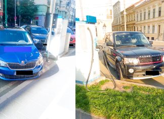 Amenzi de peste 107.000 de lei pentru șoferii care au blocat stațiile de încărcare din Timișoara