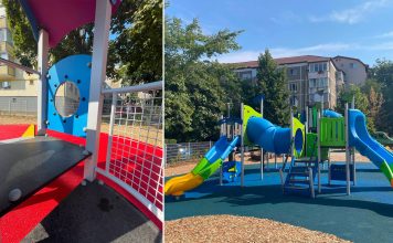 Primul loc de joacă modernizat prin noul program al Primăriei Timișoara, inaugurat pe strada Orșova