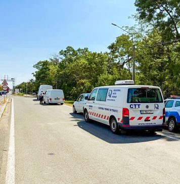 Razie pe DN 6 în Timiș: 151 de amenzi și nouă permise reținute (foto)