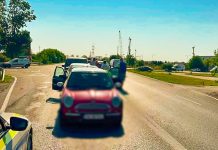 Șoferi inteligenți : accident cu cinci mașini pe DN 59A, între Timișoara și Săcălaz