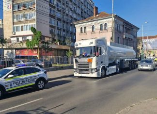 Poliția Locală Timișoara începe controalele după intrarea în vigoare a noului regulament de tonaj. Camioanele de peste 3,5 tone au nevoie de autorizație pentru acces în zonele restricționate din oraș