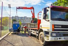 Noi construcții ilegale desființate la baza sportivă de pe Amforei din Timișoara