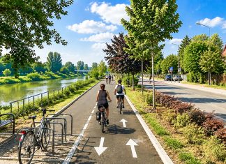 Timișoara și Ghiroda, legate printr-o nouă pistă de biciclete de aproape 3 km